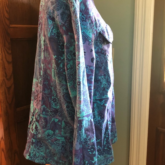 Coldwater Creek Button Down Shirt / Jacket - Picture 6 of 8